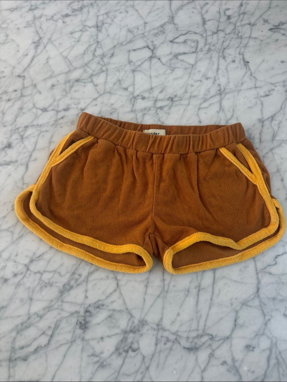 Wander & Wonder Retro Terry shorts Sz 9/10